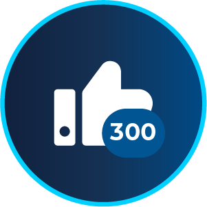 Kudos Received 300