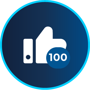 Kudos Received 100